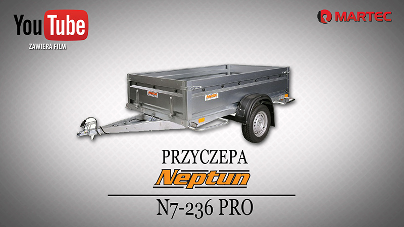 Przyczepa Neptun PRO model N7-236